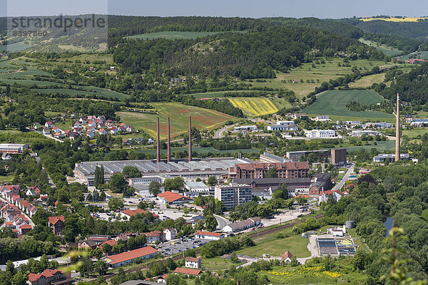 Porzellanwerk Kahla  Saaletal  Thüringen  Deutschland