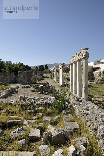 Archäologische Stätte  Kos  Insel Kos  Griechenland