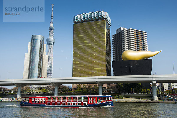Moderne Architektur in Asakusa  Tokio  Japan