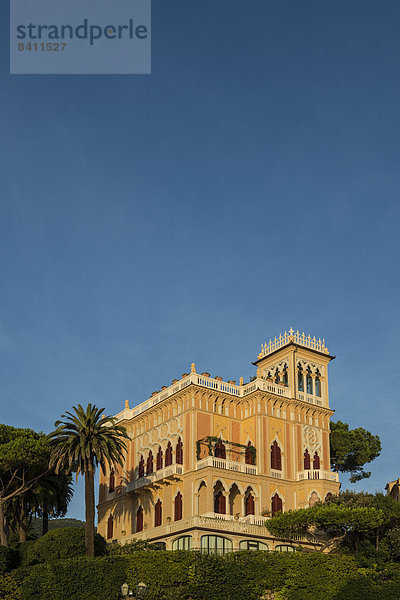 Mondäne Villa  Santa Margherita Ligure  Riviera di Levante  Provinz Genua  Ligurien  Italien
