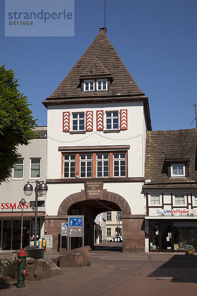 Torhaus  Holzminden  Weserbergland  Niedersachsen  Deutschland