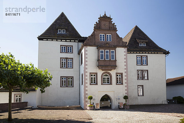 Schloss Fürstenberg  Fürstenberg  Weserbergland  Niedersachsen  Deutschland