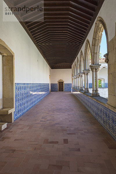 Claustro da Lavagem Kreuzgang  Convento de Cristo Kloster  UNESCO-Weltkulturerbe  Tomar  Distrikt Santarém  Portugal