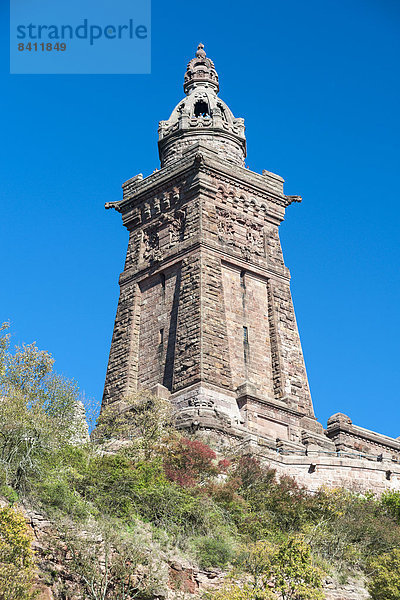 Haupturm  Kyffhäuserdenkmal  Thüringen  Deutschland