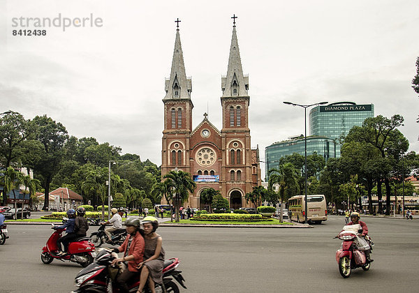Notre-Dame  Ho-Chi-Minh-Stadt  Vietnam