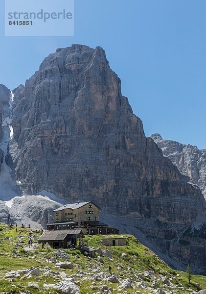 Brentei Hütte  Brenta Dolomiten  Italien