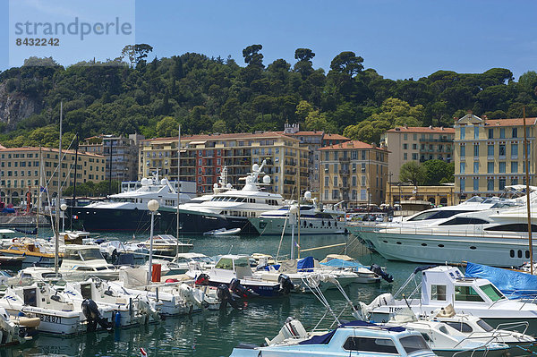 Außenaufnahme  Hafen  Frankreich  Europa  Tag  Boot  Freundlichkeit  Motorboot  Cote d Azur