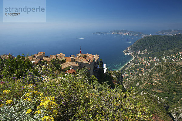 Außenaufnahme  Landschaftlich schön  landschaftlich reizvoll  Frankreich  Europa  Tag  Küste  Cote d Azur  Eze