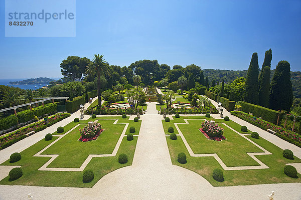 Außenaufnahme  Frankreich  Europa  Tag  Garten  Gartenbau  Cote d Azur