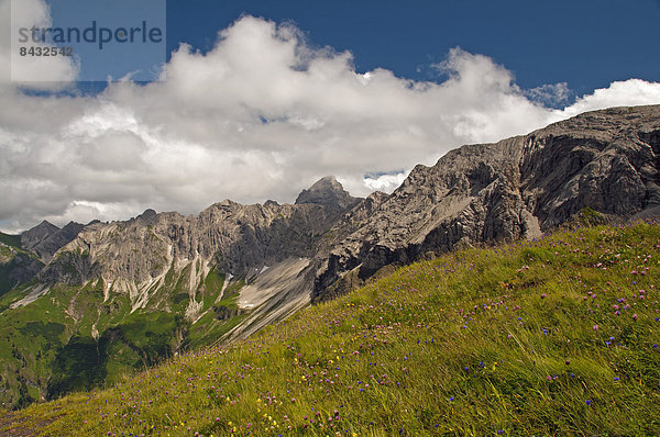 Ecke  Ecken  Panorama  Europa  Berg  Natur  Alpen  Bayern  Deutschland  Berglandschaft