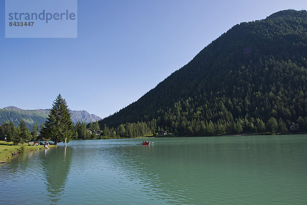Landschaftlich schön  landschaftlich reizvoll  Wasser  Europa  Berg  Sommer  Landschaft  See  Natur  Schweiz