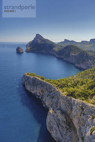 Felsbrocken  Europa  Landschaft  Küste  Reise  Tourist  Natur  Insel  blau  Mallorca  Tourismus  Aussichtspunkt  Spanien