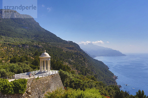 Landschaftlich schön landschaftlich reizvoll Europa Landschaft Steilküste Reise Architektur Insel blau Mallorca Tourismus Aussichtspunkt Spanien