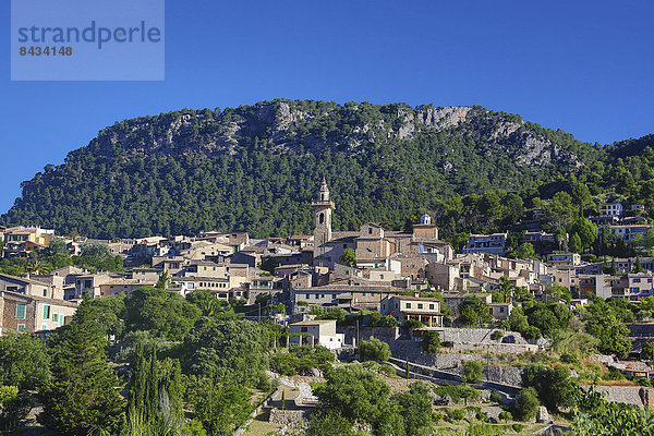 Europa Landschaft Tal Reise Großstadt Architektur Kirche Insel Mallorca Tourismus Spanien