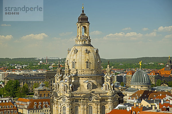 Panorama  Europa  Kirche  Dresden  Deutschland  Sachsen