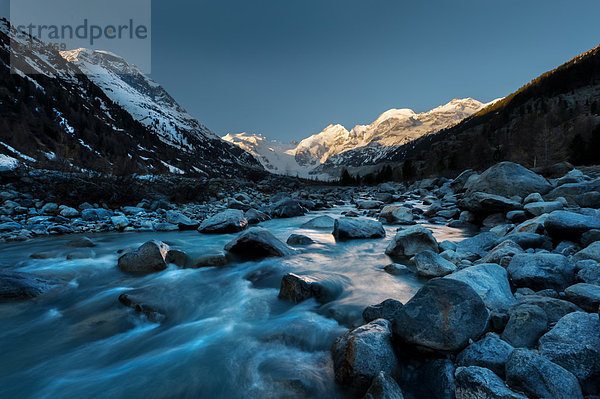 Landschaft  Natur  Gletscher  Kanton Graubünden  Schweiz  Tourismus