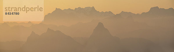 Panorama  Europa  Berg  Sonnenuntergang  Landschaft  Reise  schweizerisch  Schweiz