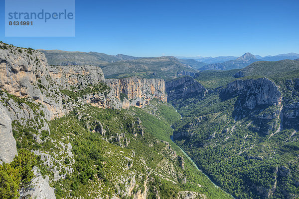 Landschaft  Alpes-de-Haute-Provence  Provence - Alpes-Cote d Azur  Frankreich  Europa