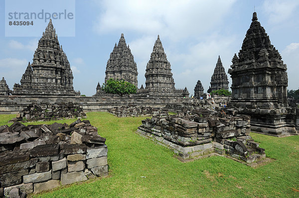 Stein  Tempel  Asien  Hinduismus  Indonesien  Java  Prambanan