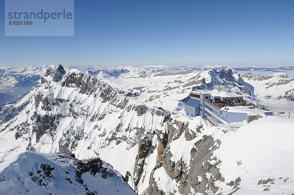 Panorama  Europa  Berg  Winter  Restaurant  Alpen  Schnee  Schweiz