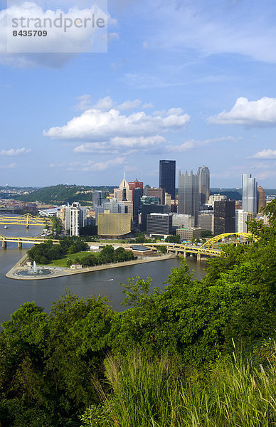 Skyline  Pittsburgh  Pennsylvania  USA