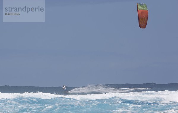 Kitesurfer  Bel Ombre  Mauritius