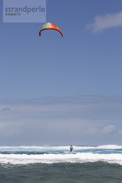 Kitesurfer  Bel Ombre  Mauritius