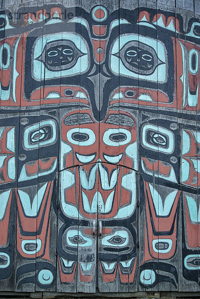 Vereinigte Staaten von Amerika  USA  Amerika  Gebäude  Indianer  Design  Alaska