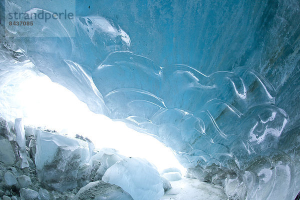 Europa Winter Moräne Gletscher Schweiz