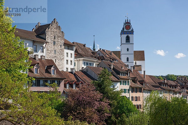 Europa  Stadt  Großstadt  Kanton Aargau  Schweiz