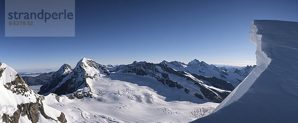 Panorama Europa Berg Eis Gletscher Bern Schweiz Aletschgletscher