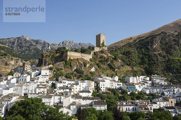 Europa  Landschaft  Palast  Schloß  Schlösser  Reise  weiß  Dorf  Tourismus  Andalusien  Spanien