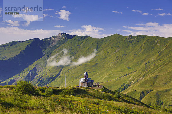 Berg  Wolke  Morgen  Tal  Kirche  Religion  Schlucht  Eurasien  Aussichtspunkt