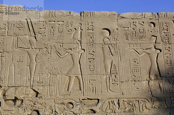 Stein  Ausgrabungsstätte  schnitzen  Naher Osten  Afrika  antik  Ägypten  Karnak  Luxor  Petroglyphe