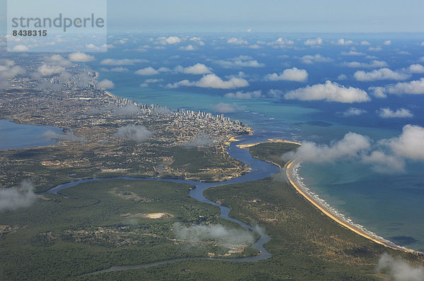 Landschaft  Küste  Großstadt  Neuengland  Fernsehantenne  Bahia  Brasilien  Metropole  Südamerika