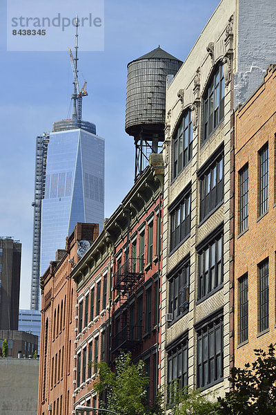 Vereinigte Staaten von Amerika  USA  Gebäude  Hochhaus  Architektur  Turm  New York City  Sehenswürdigkeit  Manhattan  World Trade Center
