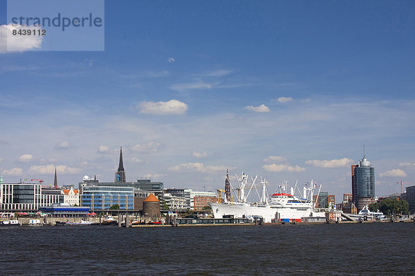 Hafen  Europa  Stadt  Großstadt  Lastkahn  Hamburg - Deutschland  Deutschland