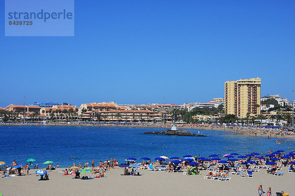 Europa  Strand  Küste  Kanaren  Kanarische Inseln  Spanien  Teneriffa  Tourismus