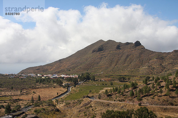 Europa  Berg  Dorf  Kanaren  Kanarische Inseln  Spanien  Teneriffa