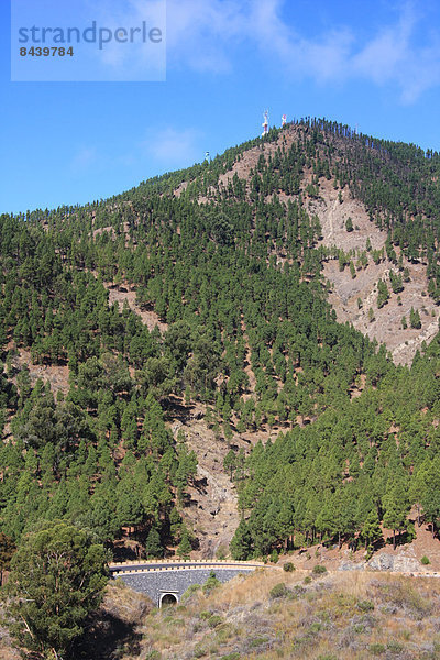 Landschaftlich schön  landschaftlich reizvoll  Europa  Berg  Landschaft  Brücke  Kanaren  Kanarische Inseln  Spanien  Teneriffa