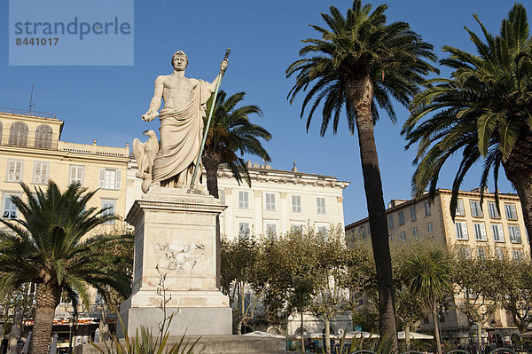 Frankreich  Europa  Statue  Bastia  Korsika