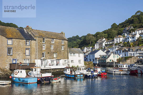 Fischereihafen  Fischerhafen  Hafen  Europa  britisch  Großbritannien  Küste  angeln  Cornwall  England  Fischerboot  Fischerdorf