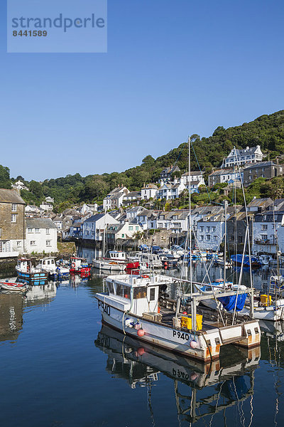 Fischereihafen  Fischerhafen  Hafen  Europa  britisch  Großbritannien  Küste  angeln  Cornwall  England  Fischerboot  Fischerdorf