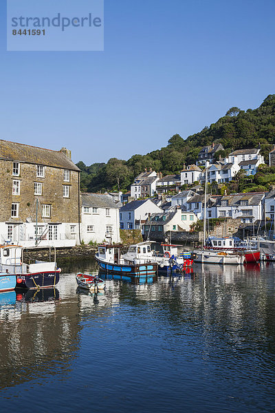 Fischereihafen  Fischerhafen  Hafen  Europa  britisch  Großbritannien  Küste  angeln  Cornwall  England  Fischerboot  Fischerdorf