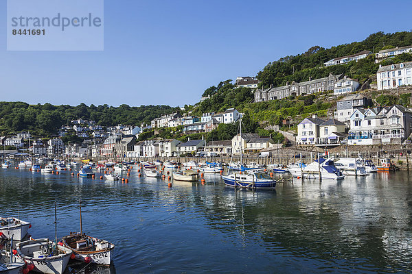 Fischereihafen  Fischerhafen  Hafen  Europa  britisch  Großbritannien  Cornwall  England