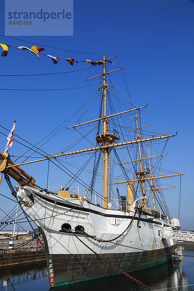 Europa  britisch  Großbritannien  Dock  Schiff  Schiffswerft  England  Kent  viktorianisch