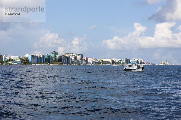 Maldives  View of Male