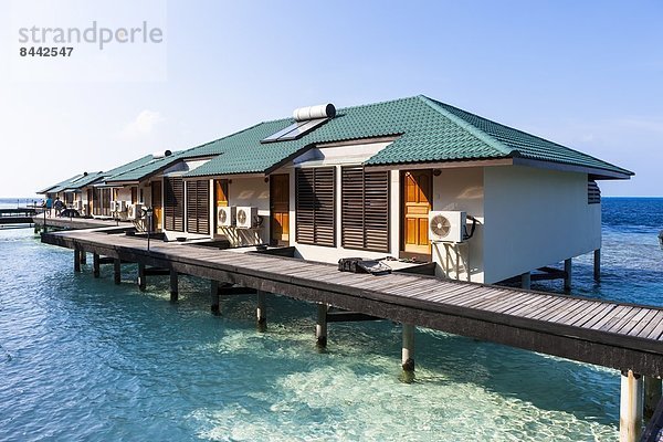 Maledives  South-Male-Atoll  Embudu  water bungalows