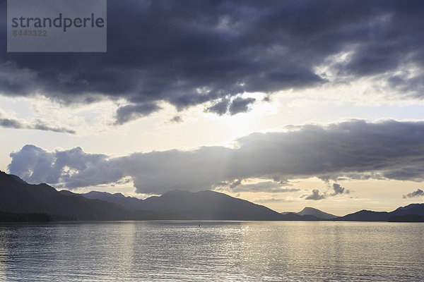 Canada  British  Columbia  Vancouver Island  Inside Passage - Port Hardy  Prince Rupert  sunset