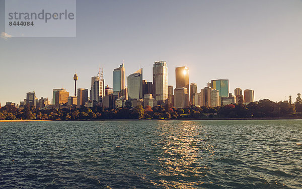 Australien  Skyline der Innenstadt von Sydney